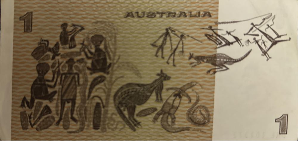 Australia $1 note  coin collectible - Main Image 2