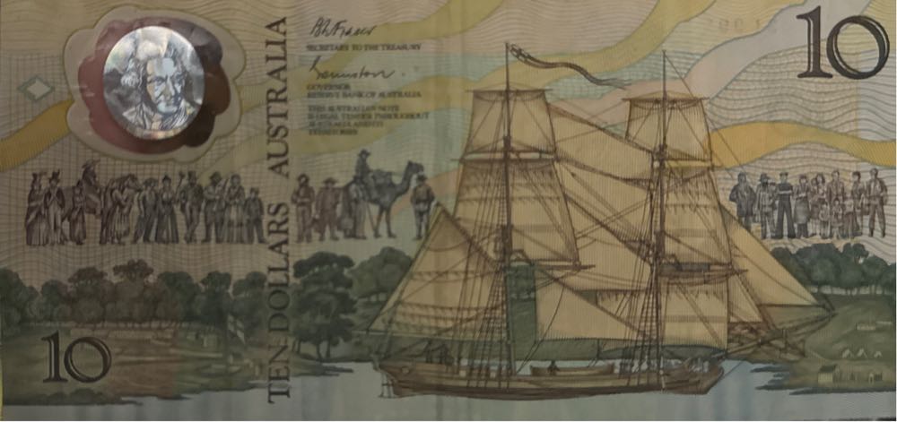 Australia $10 Note  coin collectible - Main Image 2