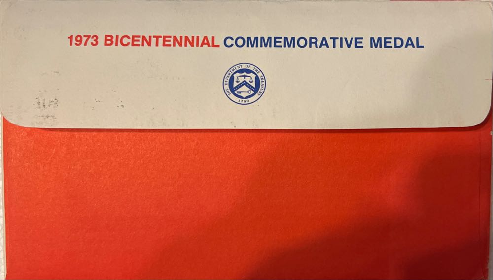 1973 Bicentennial First Day Cover  coin collectible - Main Image 2