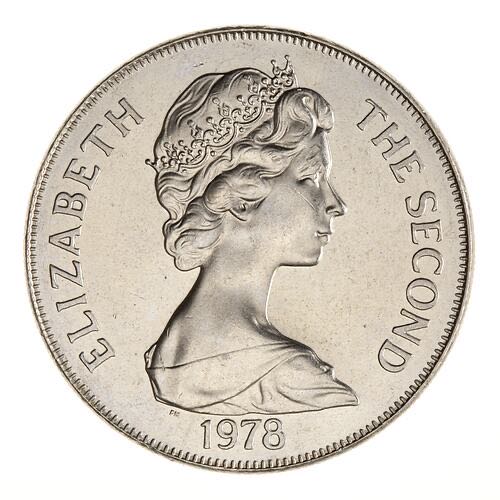 Queen Elizabeth II 25th anniversary of the coronation  coin collectible - Main Image 2
