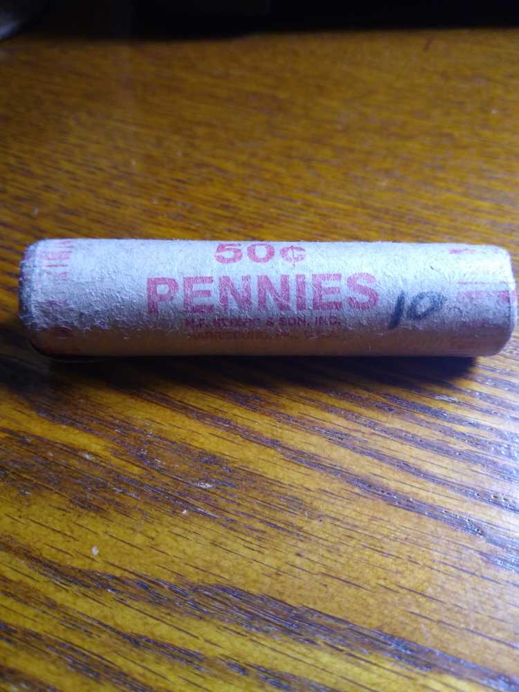 Penny Roll Civil War Token #10  coin collectible - Main Image 3