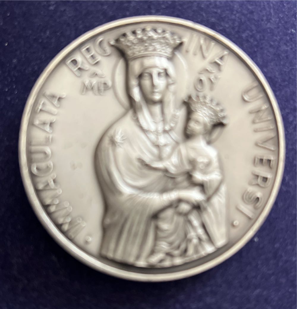 Pivs XII Pont Maximvs B.V.Maria Assunta Medal  coin collectible - Main Image 2