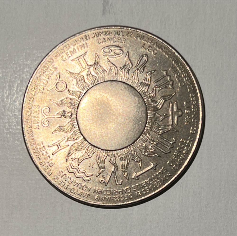 Capricorn Zodiac Token  coin collectible - Main Image 2