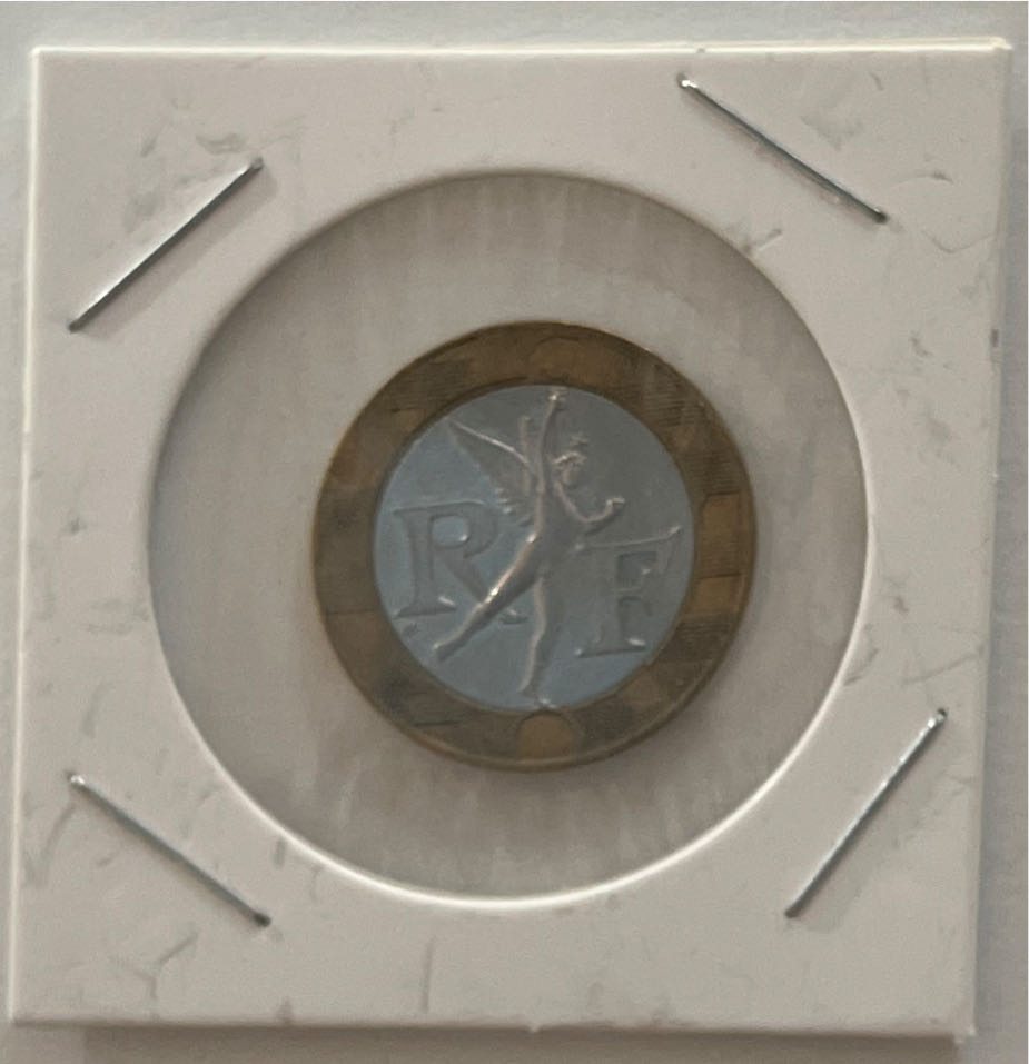 1991 French Liberte Egalite Fraternite 10F RF Coin  coin collectible - Main Image 2