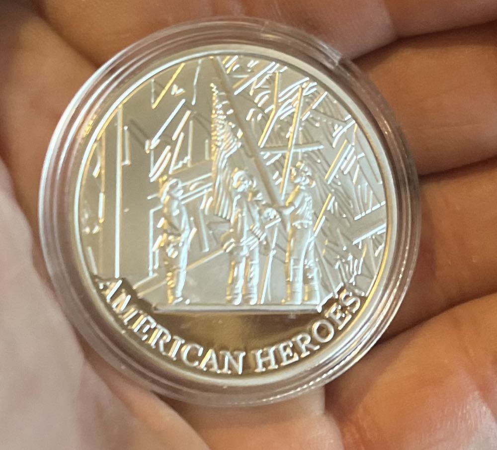 American Heroes Sept 11, 2001 Coin  coin collectible - Main Image 2