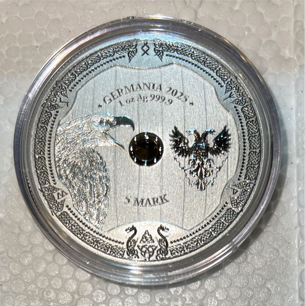 2025 Germania Valkyries Arnhild Silver Round (Capsule)  coin collectible - Main Image 2