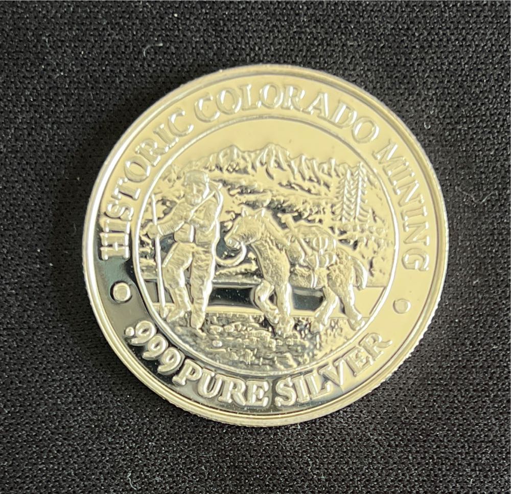 American Wildlife - Eagle - Colorado Mining Silver Round   coin collectible - Main Image 2