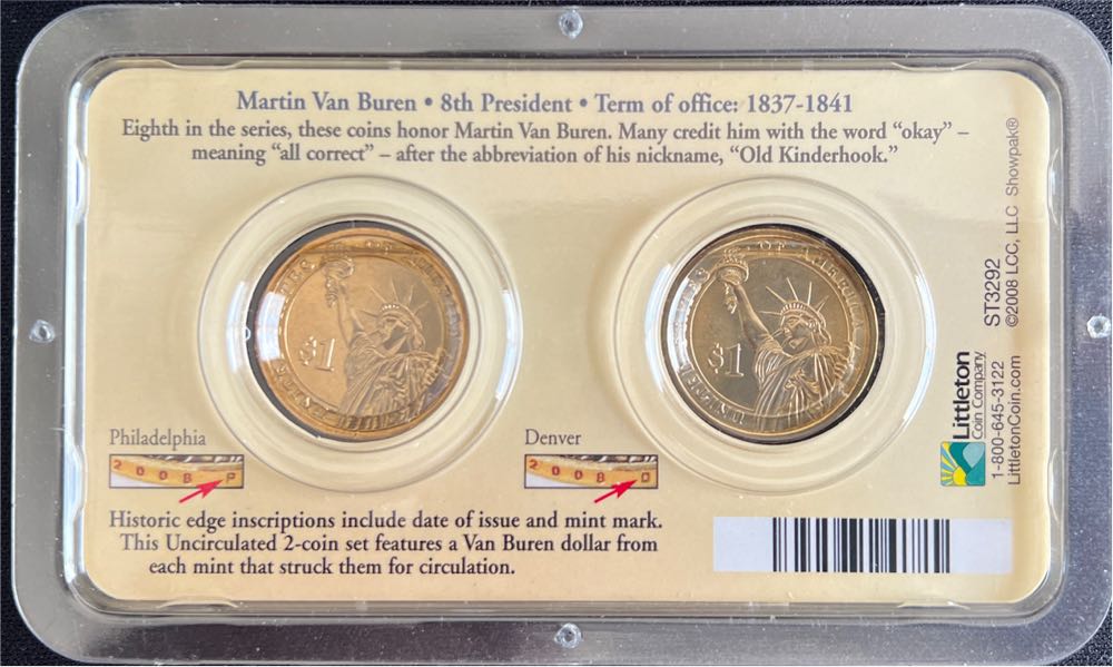 2008 Presidential Dollars  coin collectible - Main Image 2