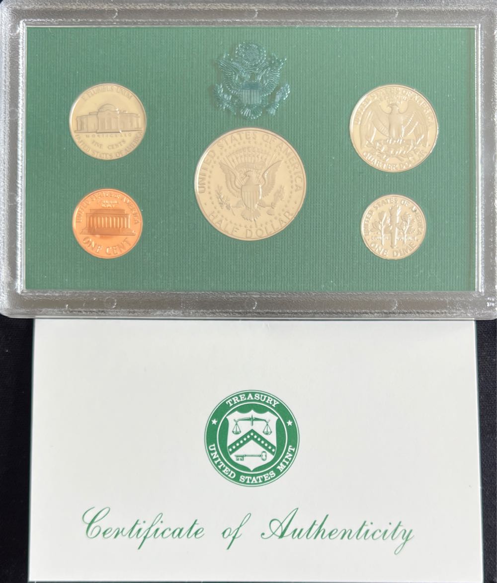 Standard 1997-S US Mint Standard Proof Set  coin collectible - Main Image 4