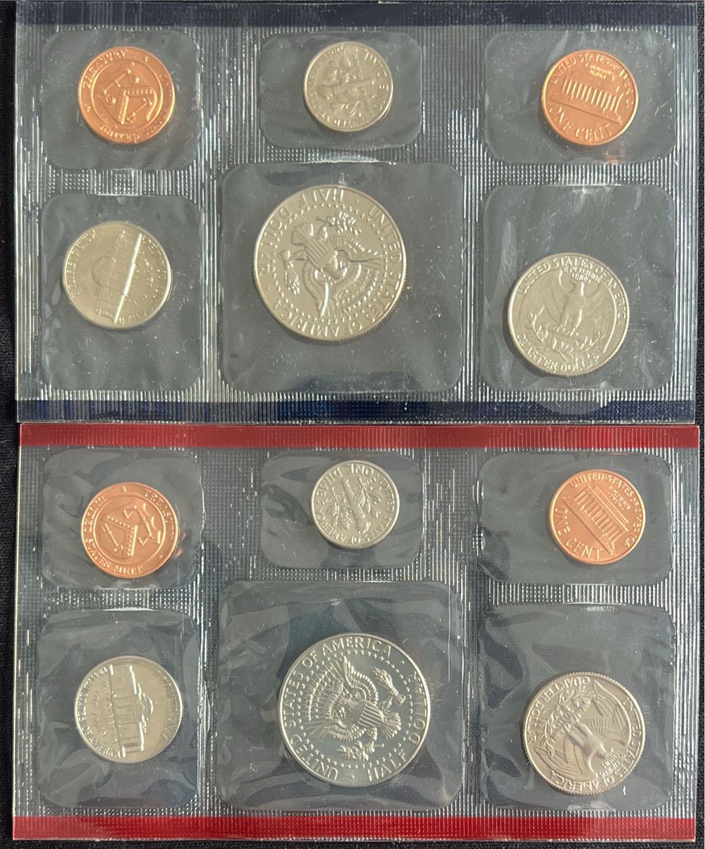 1987 US Mint Uncirculated Coin Set  coin collectible - Main Image 2