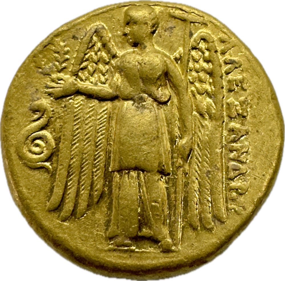 KINGS OF MACEDON. Alexander III ‘the Great’, 336-323 BC. Stater (Gold, 17 mm, 8.58 g, 12 h)  coin collectible - Main Image 2