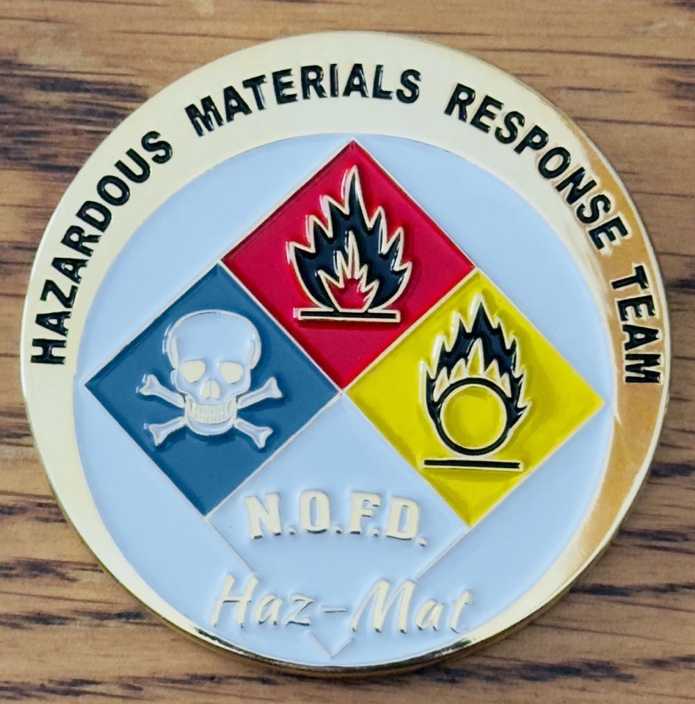 NOLA HAZMAT  coin collectible - Main Image 2