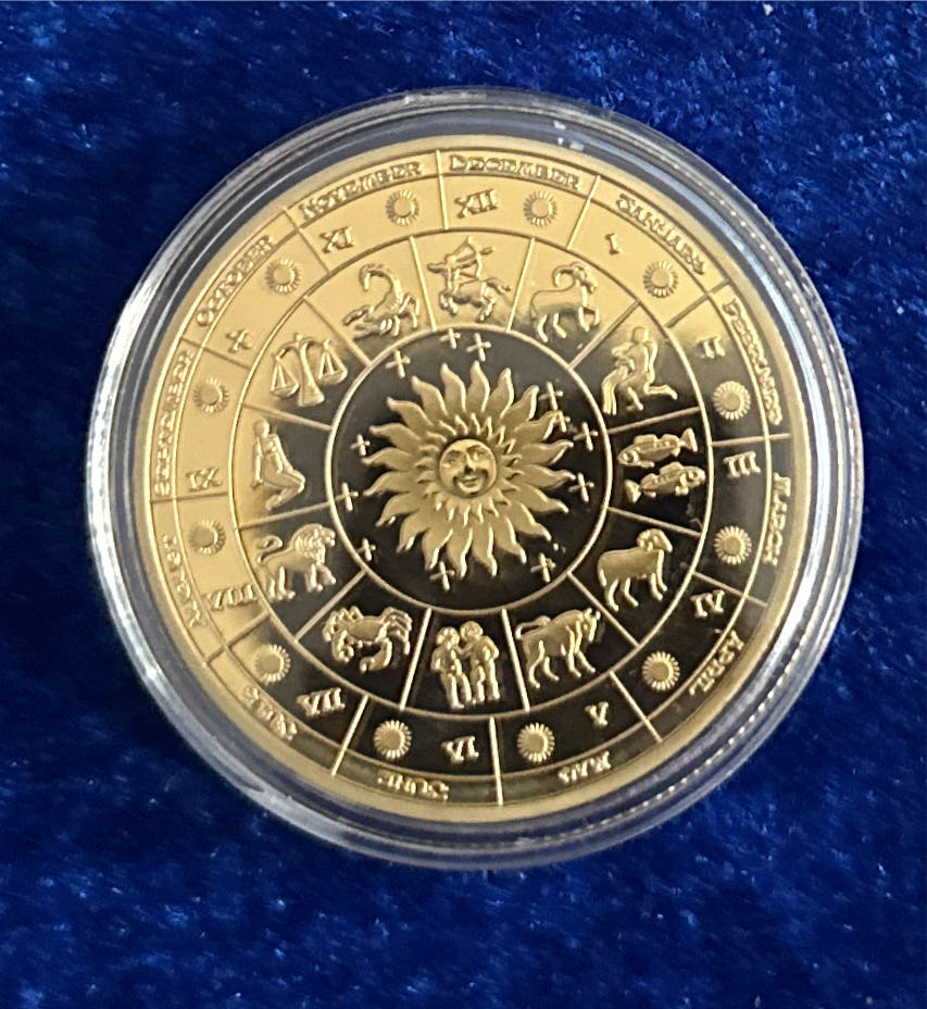 Lune Zodiac Gold  coin collectible - Main Image 2