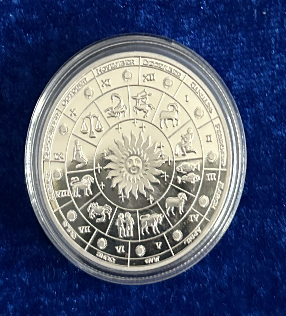 Lune Zodiac Argent  coin collectible - Main Image 2