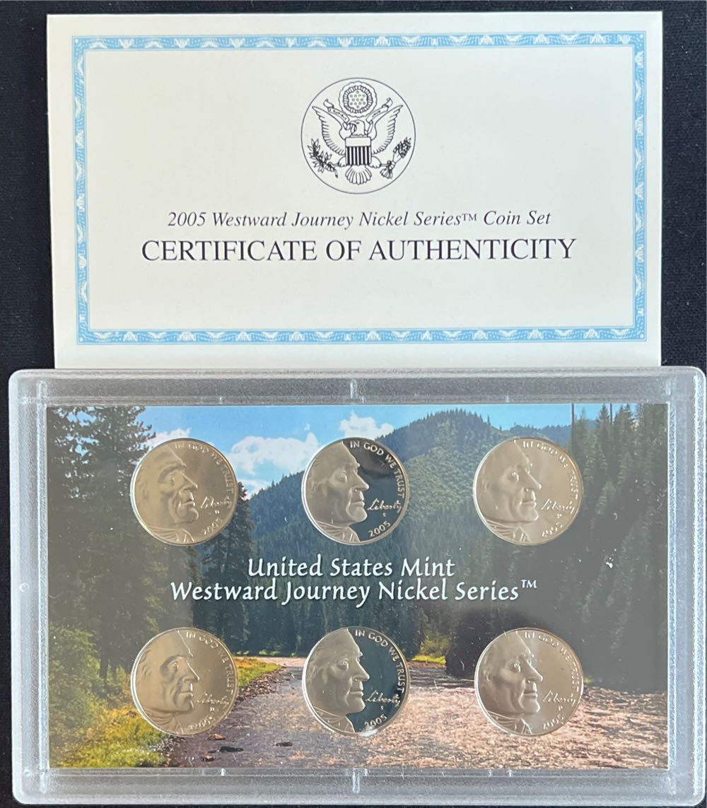 2005 Westward Journey Nickel Series Set - 6 Coin Set   coin collectible - Main Image 3