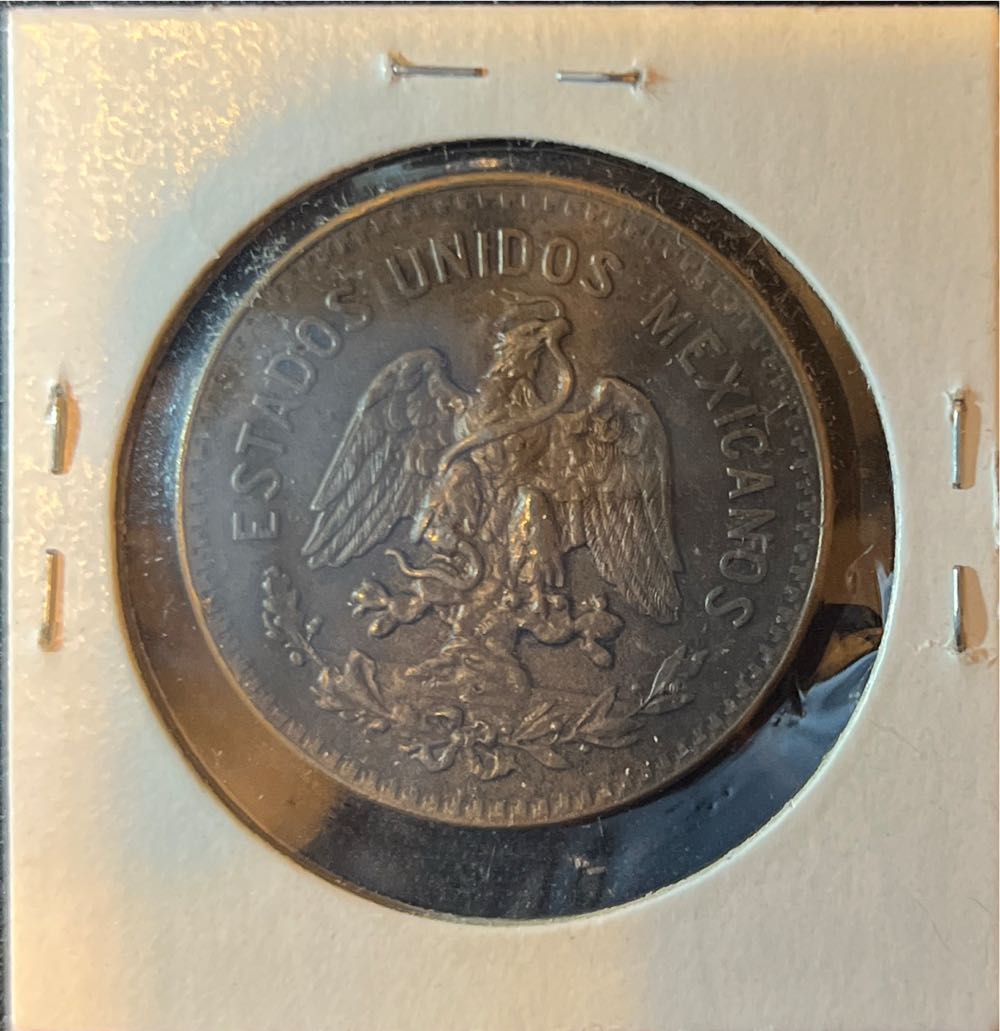1935 Mexico 20 Centavos Large Bronze Coin  Estados Unidos Mexicanos   coin collectible - Main Image 2