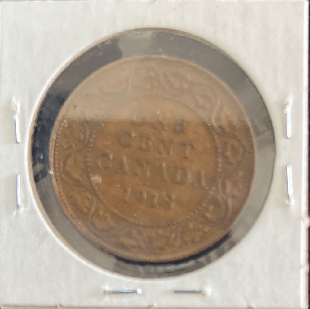 1918 Canada One Cent Large 1  coin collectible - Main Image 2