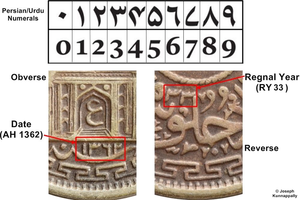 1331 | Mir Osman  coin collectible - Main Image 3
