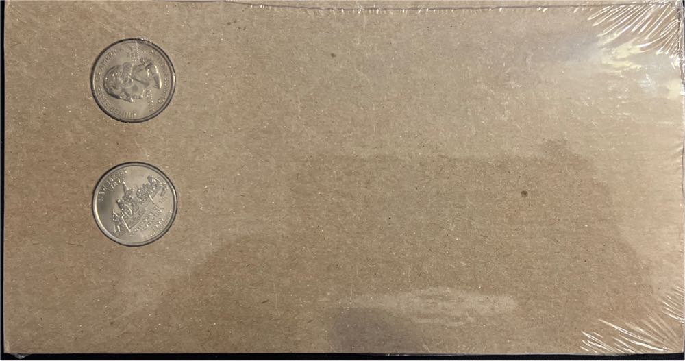 1999 1787 Ratified Constitution Liberty & Prosperity 2 Quarters US Mint  coin collectible - Main Image 2