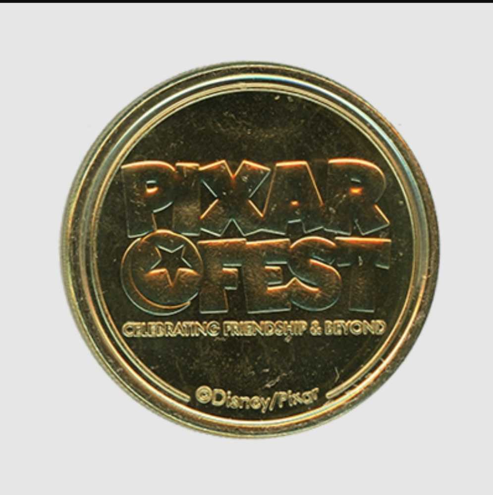 2024 Pixar Fest Up Coin Medallion Carl & Russel   coin collectible - Main Image 2