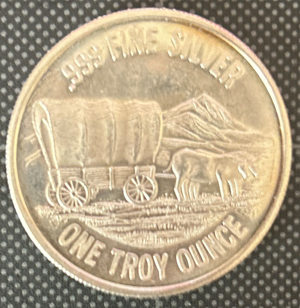 Prospector Silver Round  coin collectible - Main Image 2