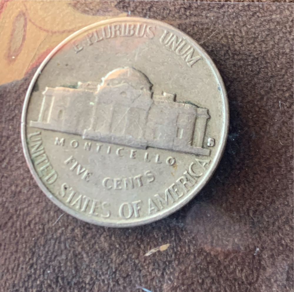 1949 S Jefferson Nickel  coin collectible - Main Image 3