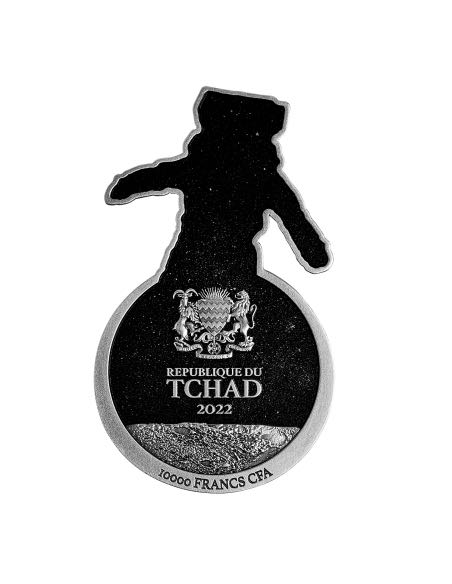 Astronaunt On The Moon  coin collectible - Main Image 2