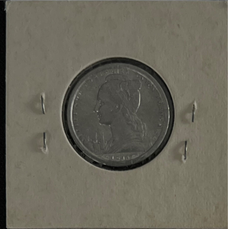 1948 Cameroon coin 1 franc  coin collectible - Main Image 2