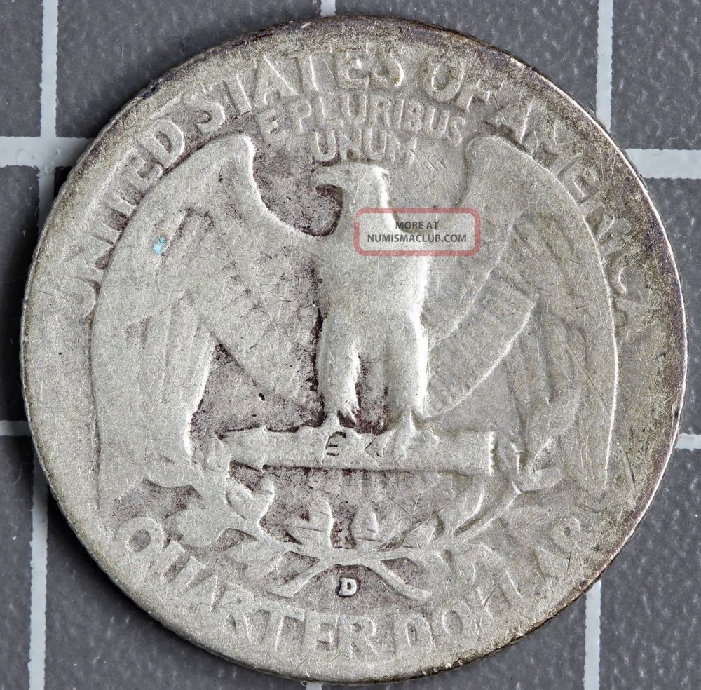 1941 D Washington Quarter  coin collectible - Main Image 2