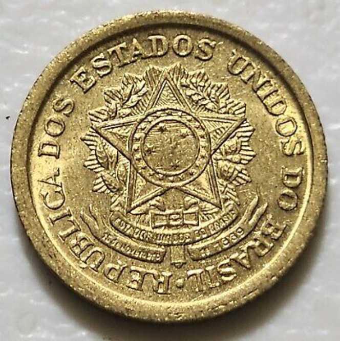 Brazil 1 Cruzeiro 1956  coin collectible - Main Image 2