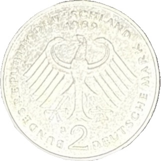Ludwig Erhard, 40 Jahre Bundesrepublik Deutschland  coin collectible - Main Image 2