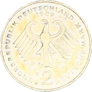 Ludwig Erhard, 40 Jahre Bundesrepublik Deutschland  coin collectible - Main Image 2