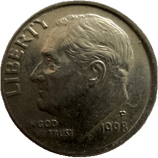 Roosevelt-Dime  coin collectible - Main Image 2
