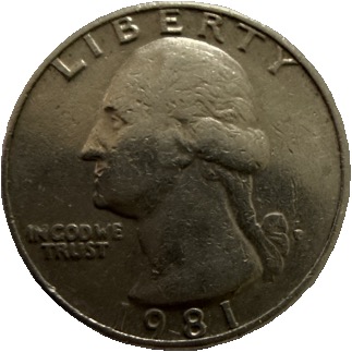 Washington-Vierteldollar  coin collectible - Main Image 2