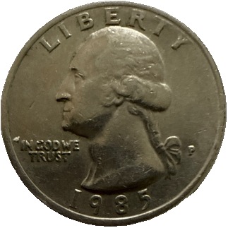 Washington-Vierteldollar  coin collectible - Main Image 2