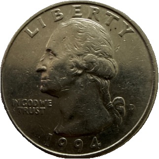 Washington-Vierteldollar  coin collectible - Main Image 2