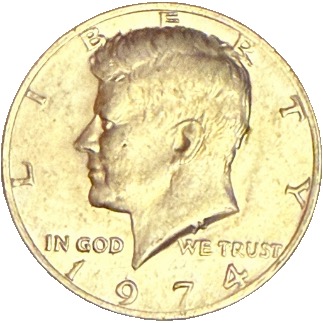 Kennedy-Halbdollar  coin collectible - Main Image 2