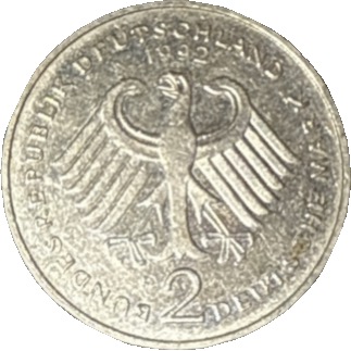Franz Josef Strauß, 40 Jahre Bundesrepublik Deutschland (1949-1989)  coin collectible - Main Image 2