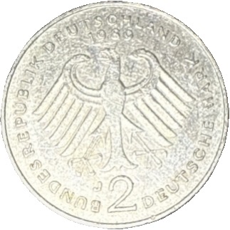 Ludwig Erhard, 40 Jahre Bundesrepublik Deutschland  coin collectible - Main Image 2