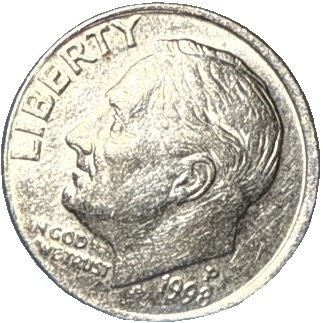 Roosevelt-Dime  coin collectible - Main Image 2