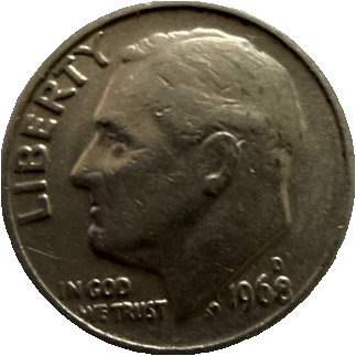 Roosevelt-Dime  coin collectible - Main Image 2