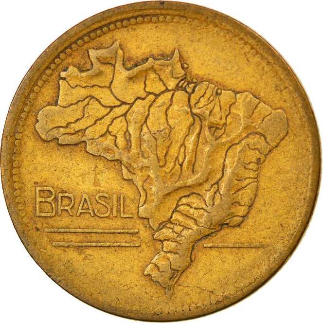 Brazil 2 Cruzeiros 1942  coin collectible - Main Image 2