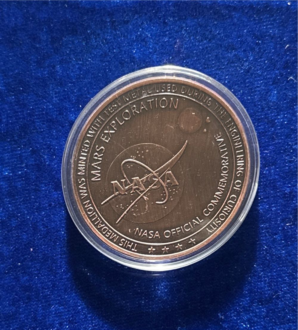 Mars Curiosity Rover  coin collectible - Main Image 2