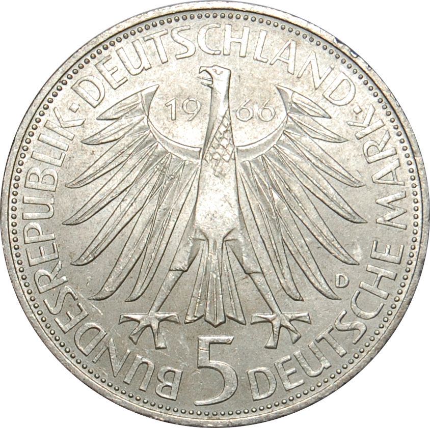 1966D | Wilhelm Leibniz  coin collectible - Main Image 2