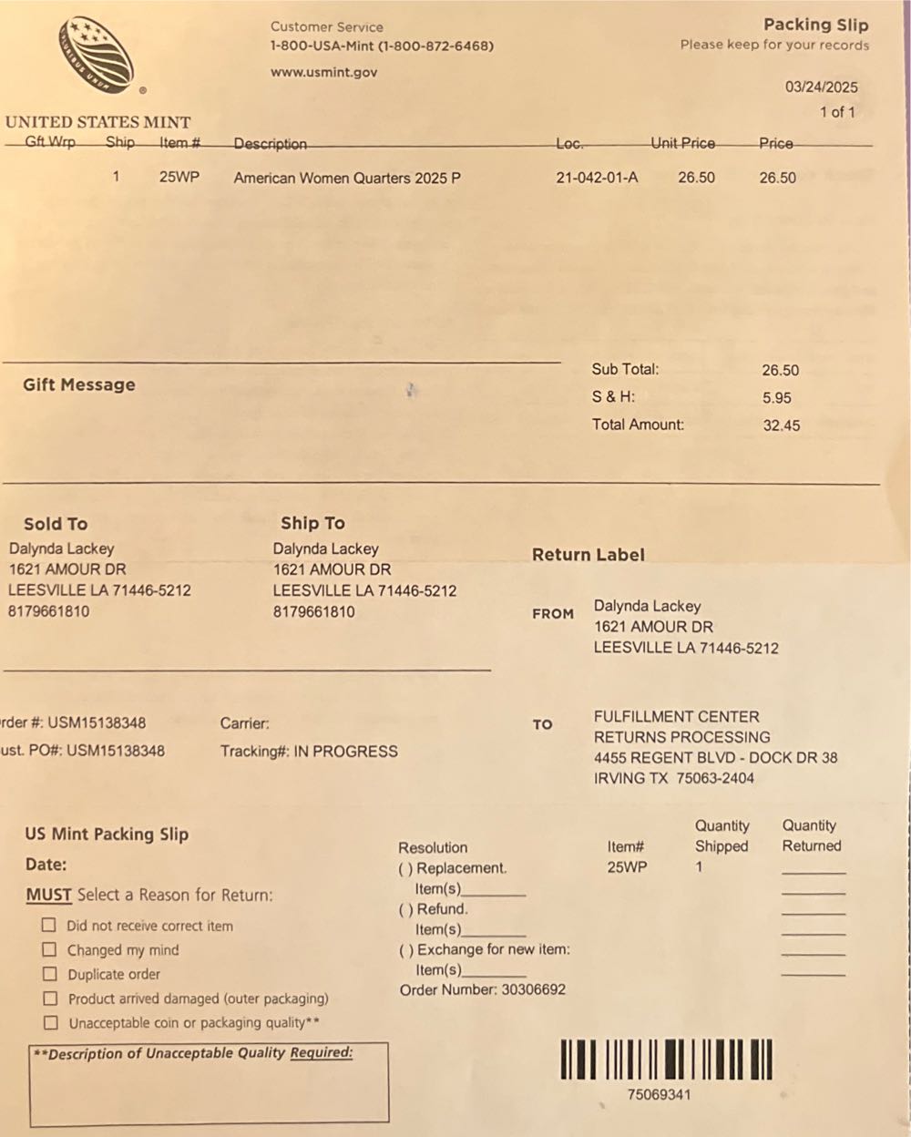2025 AWQ Proof Set  coin collectible - Main Image 3