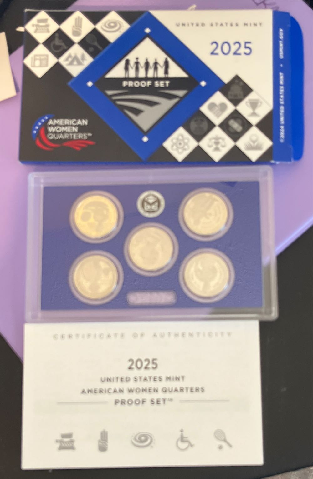 2025 AWQ Proof Set  coin collectible - Main Image 4