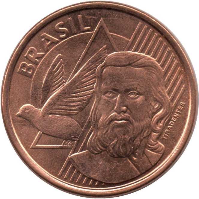 Brazil (2019) - 5 Centavos [R$] A  coin collectible - Main Image 2