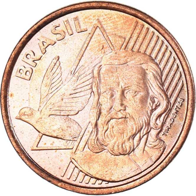 Brazil (2016) - 5 Centavos [R$]  coin collectible - Main Image 2