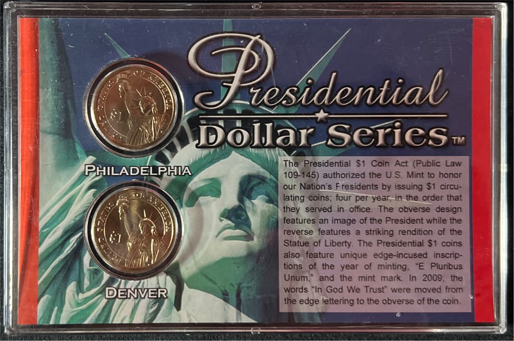 Presidential Dollar Series Millard Fillmore  Uncirculated   coin collectible - Main Image 2