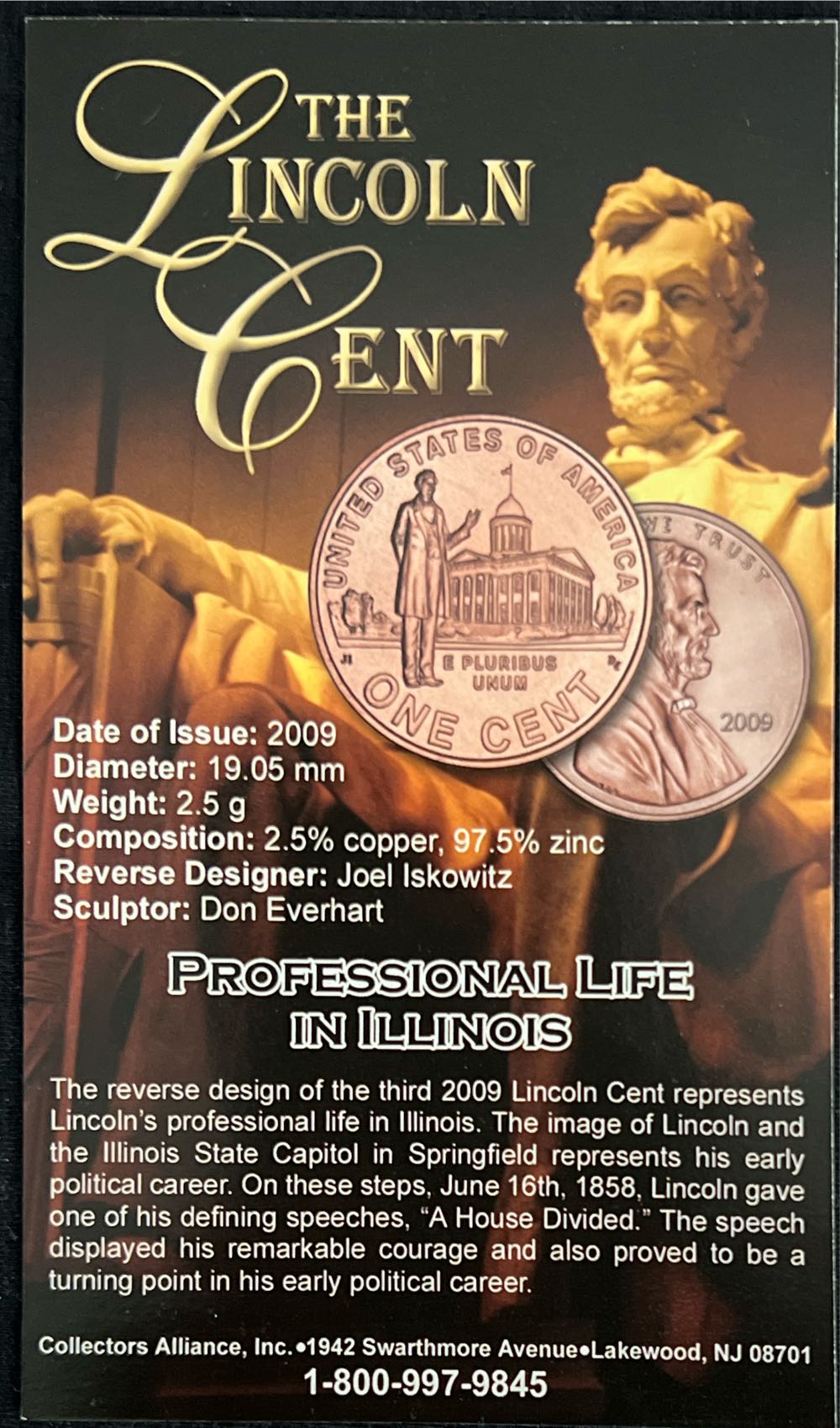 The Lincoln Cent Set 2009 Bicentennial Program   coin collectible - Main Image 2
